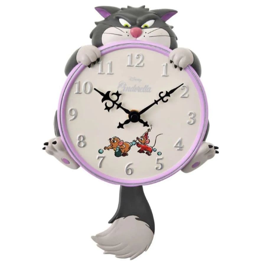 ディズニーストア シンデレラ ルシファー 時計