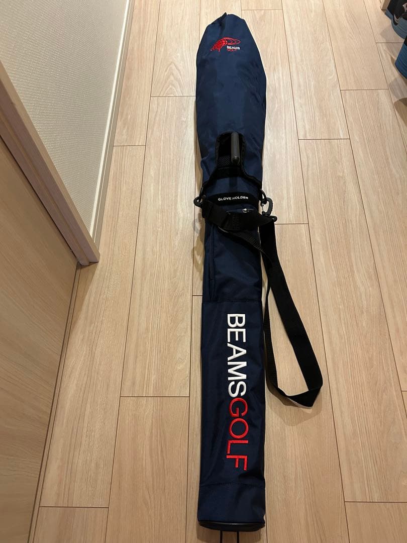 BEAMSGOLF キャディバッグとセルフスタンドバッグ(ネイビー)セット