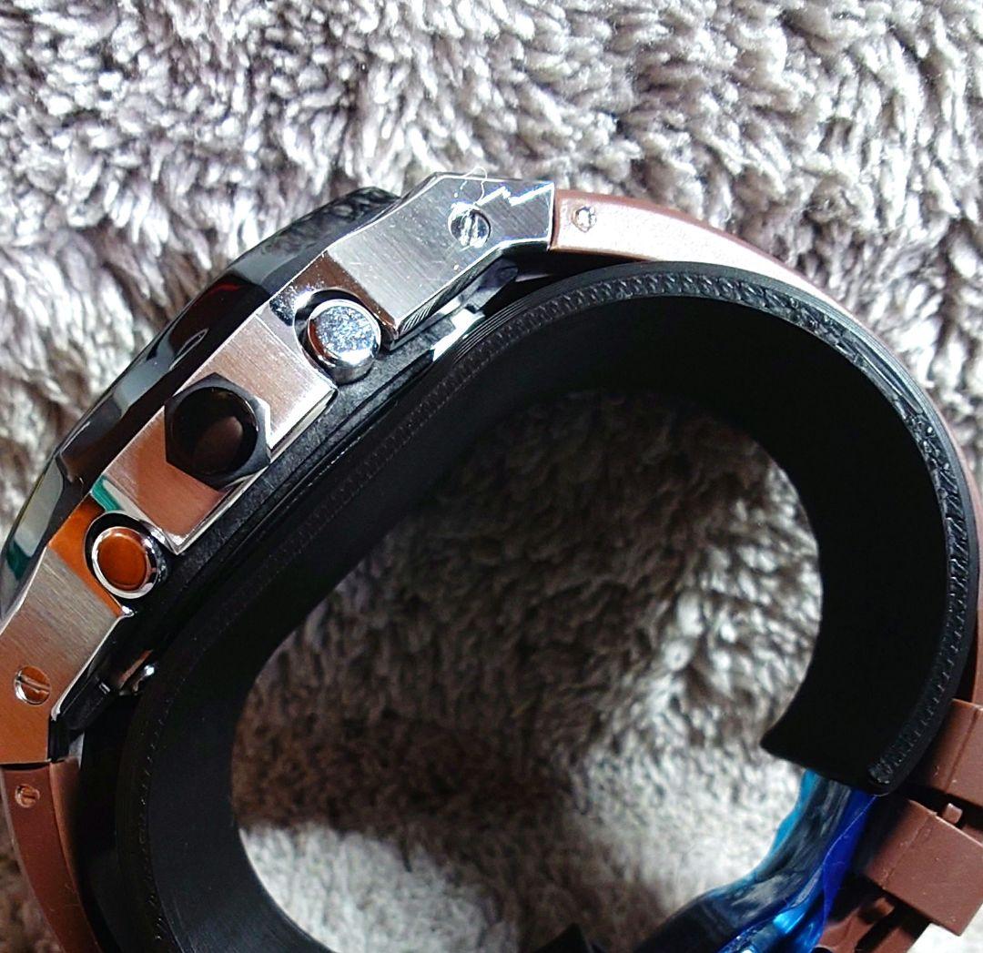 新品 G-SHOCK GA-2100 カシオーク カスタム 未使用ブラウンバンド