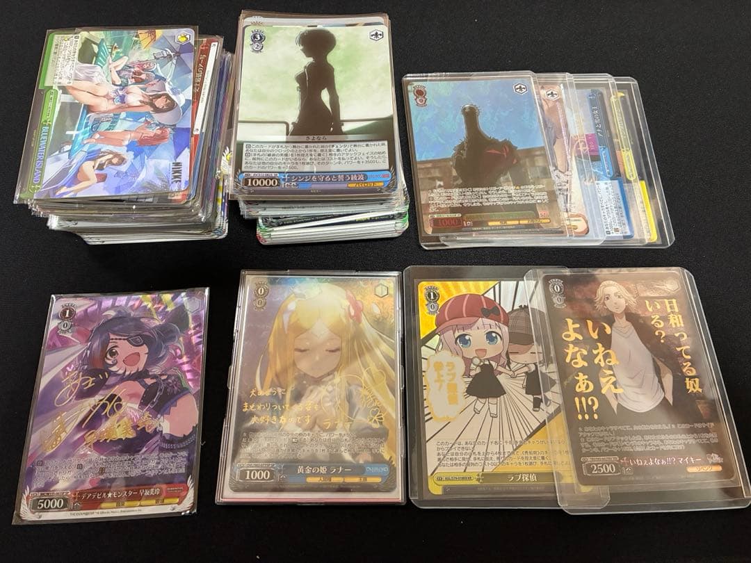 ヴァイスシュヴァルツ　まとめ売り ラナー&早坂美玲サイン　その他200枚以上