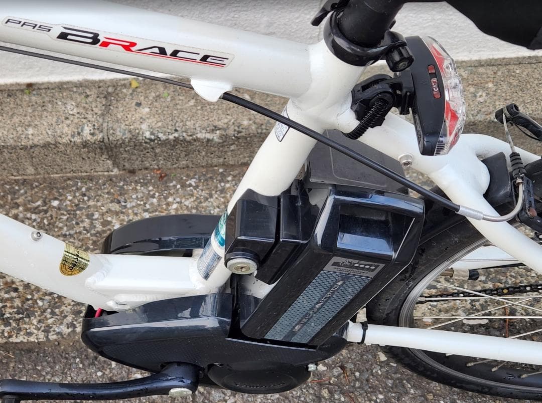 ヤマハ PAS パス ブレイス XL 2013年 アシスト自転車 PM26B 白