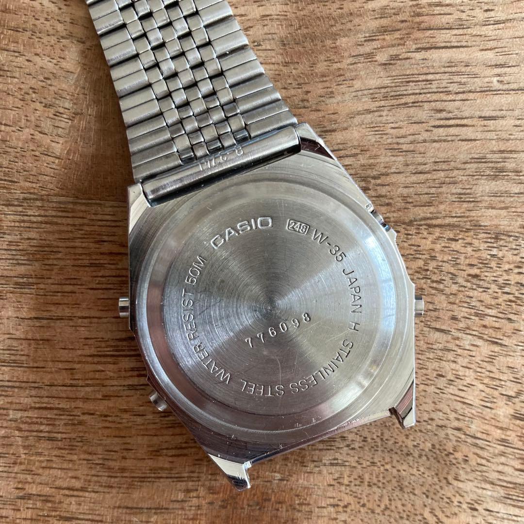 CASIO W-35 80s Marlinカジキ カシオマーリン　　ビンテージ