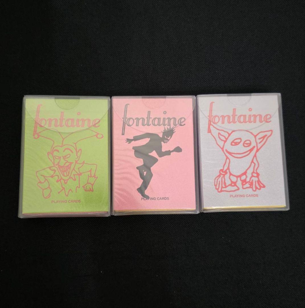 fontaine 1000個限定レアデック 3種セット 5000s トランプ
