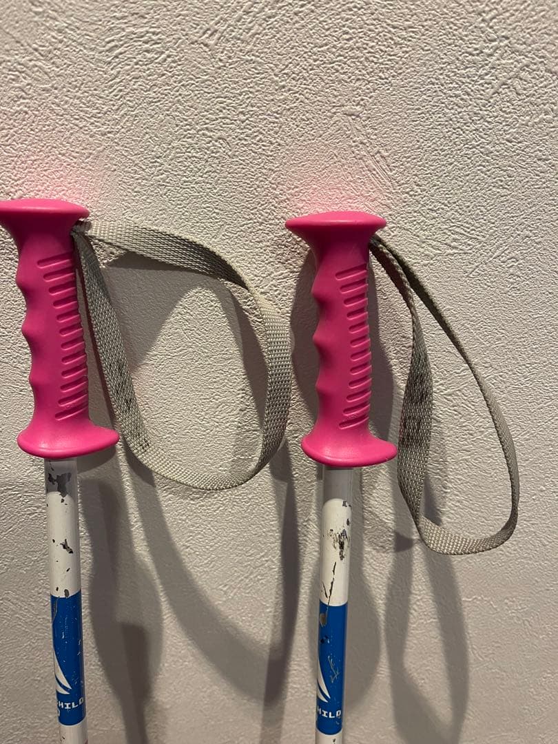 子供用　スキー板140㎝ ビンディング　ストック　3点セット