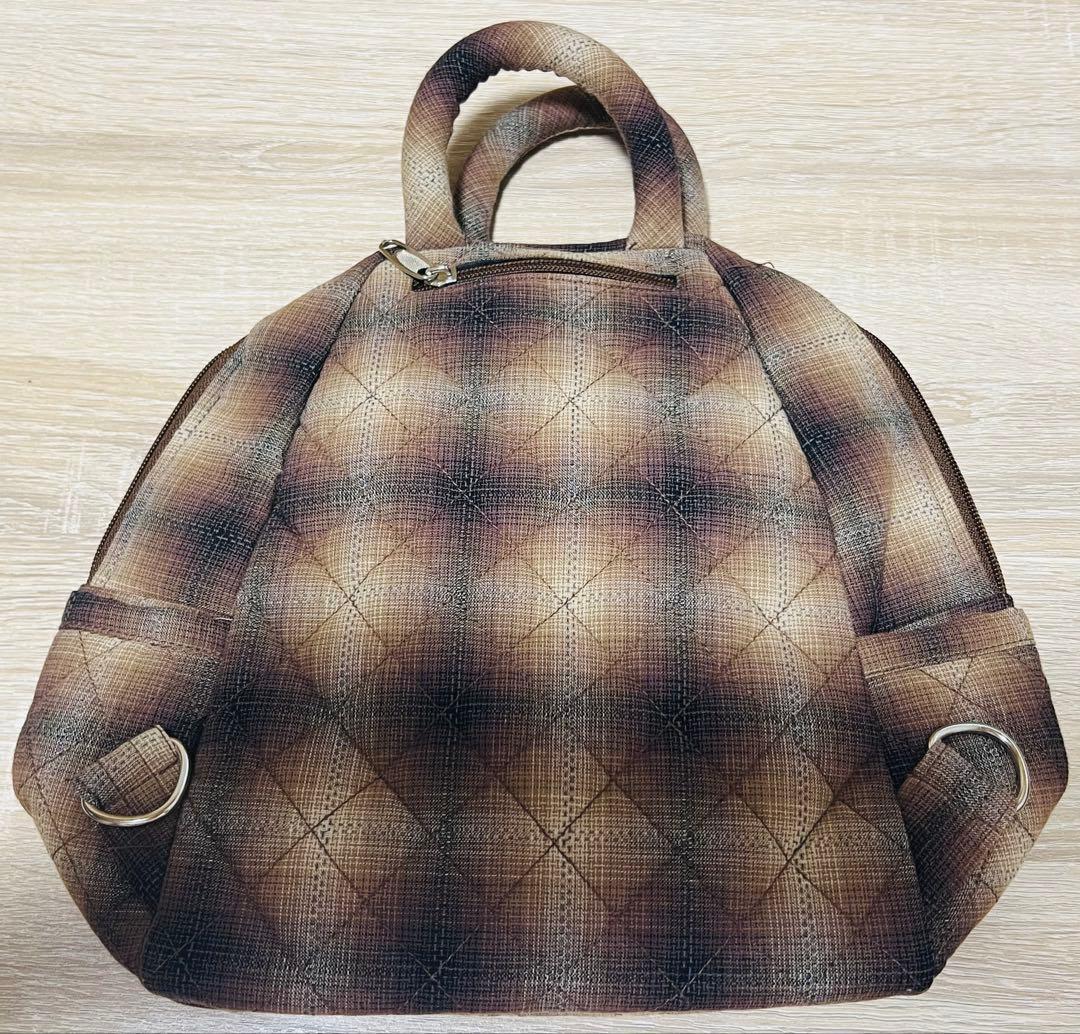 ★新作★スーちゃん＆うさぎ　リュック　ボディバッグ　ハンドメイド　ブラウン系