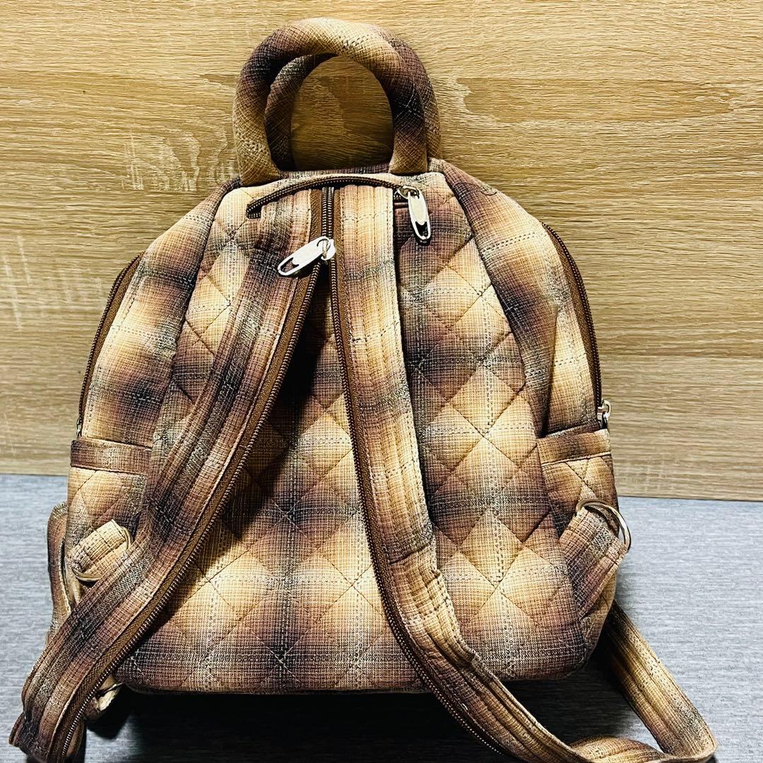 ★新作★スーちゃん＆うさぎ　リュック　ボディバッグ　ハンドメイド　ブラウン系