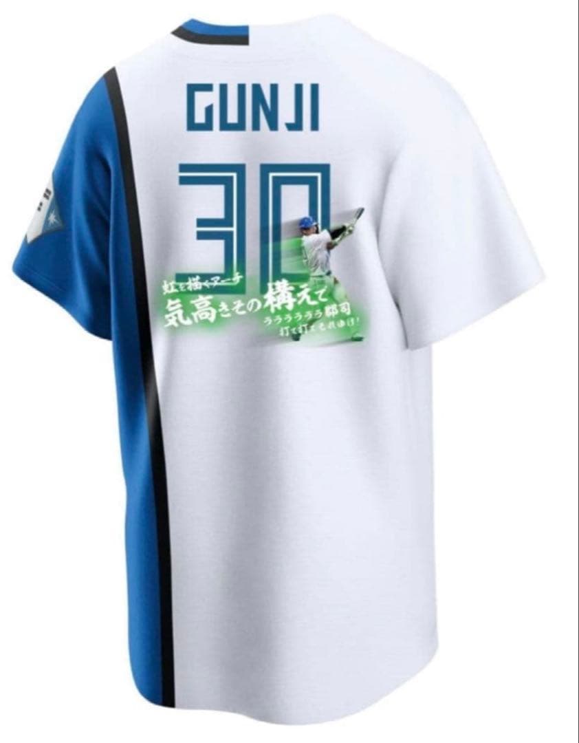 FAV限定 応援歌タオルデザインレプリカユニフォーム 郡司　裕也 #30