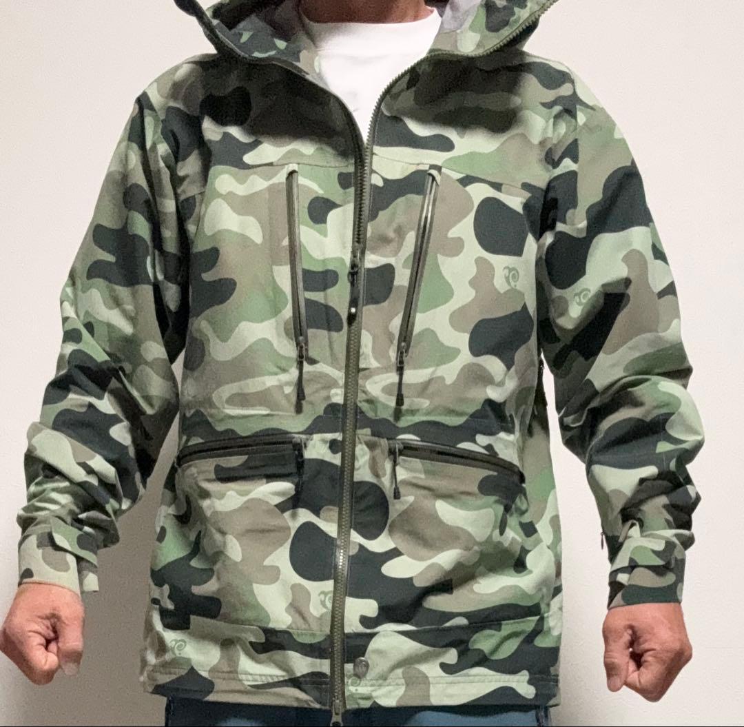 スノボジャケットP.RHYTHMプリズムCOURSEGUYJACKET カモ L