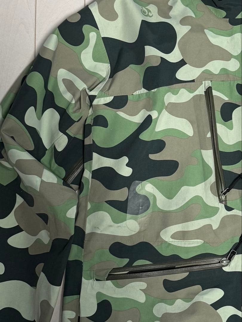 スノボジャケットP.RHYTHMプリズムCOURSEGUYJACKET カモ L