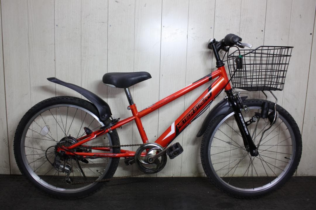 meteor streamメテオ ストリーム 22型 シマノ6速 子供用MTB