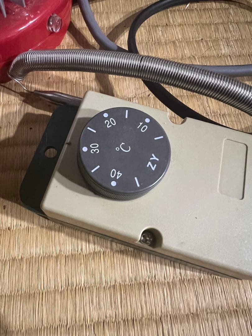 パネルヒーター 100V 20W昭和精機工業 園芸温室用 別途サーモスタット付