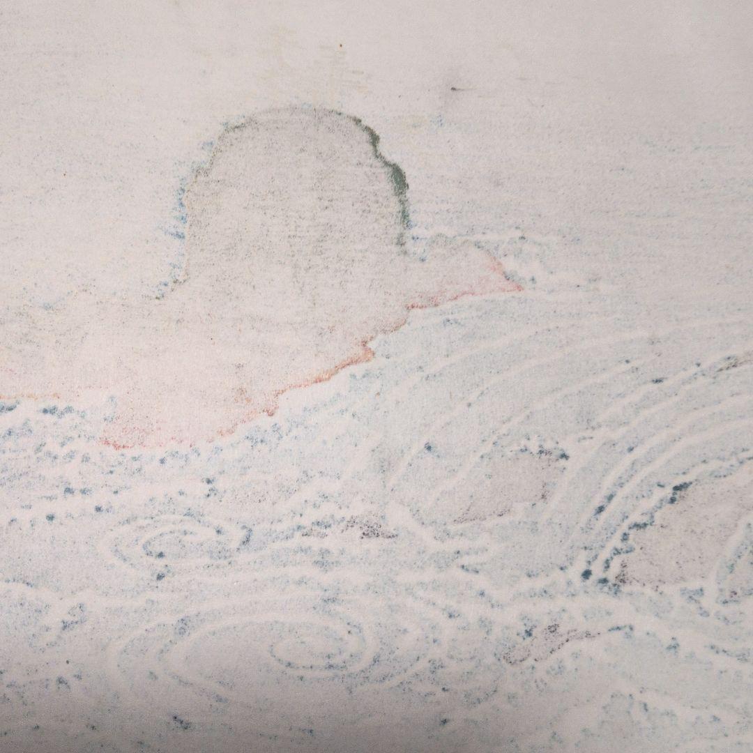 広重版画　阿波鳴門風景