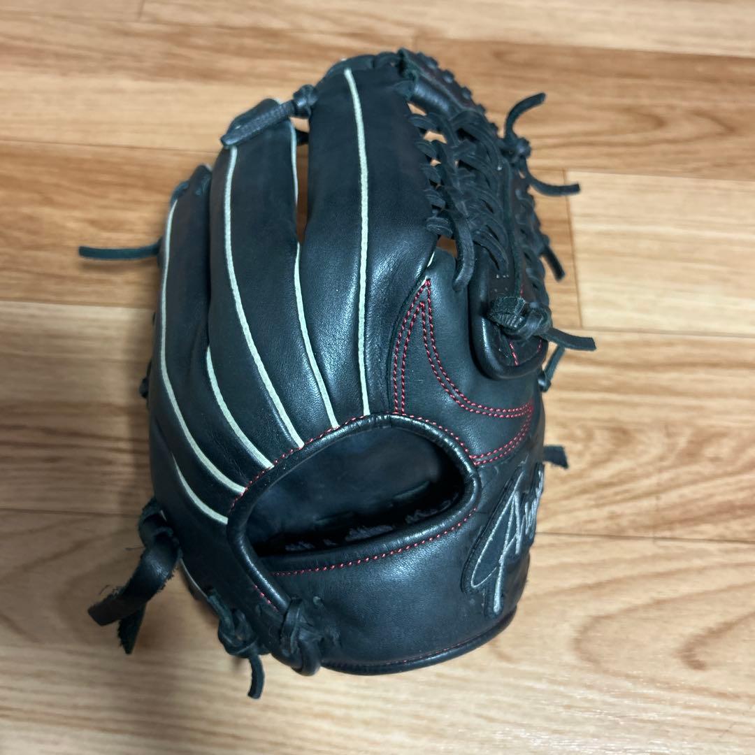 Alegria ブラック 軟式グローブ