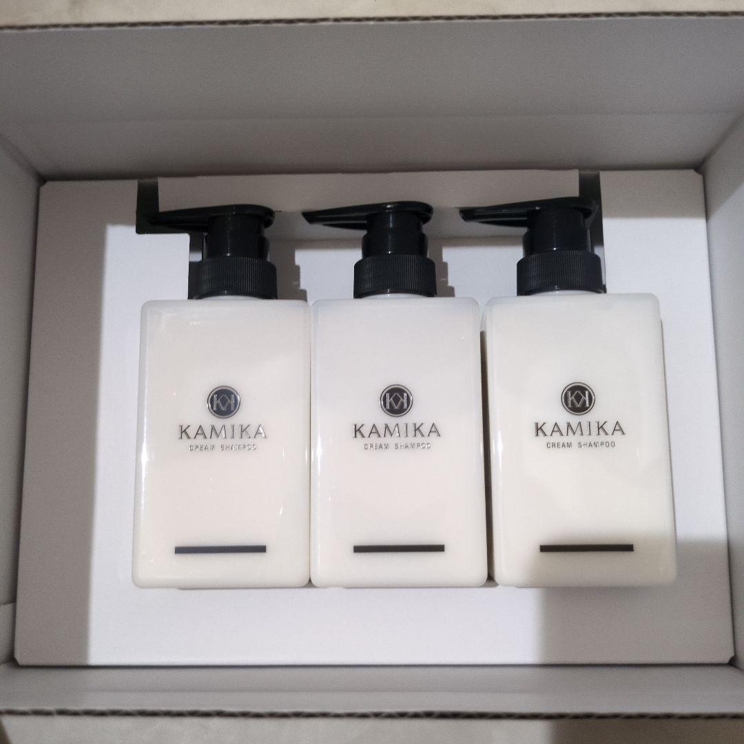 KAMIKA CREAM SHAMPOO 400g 3本セット