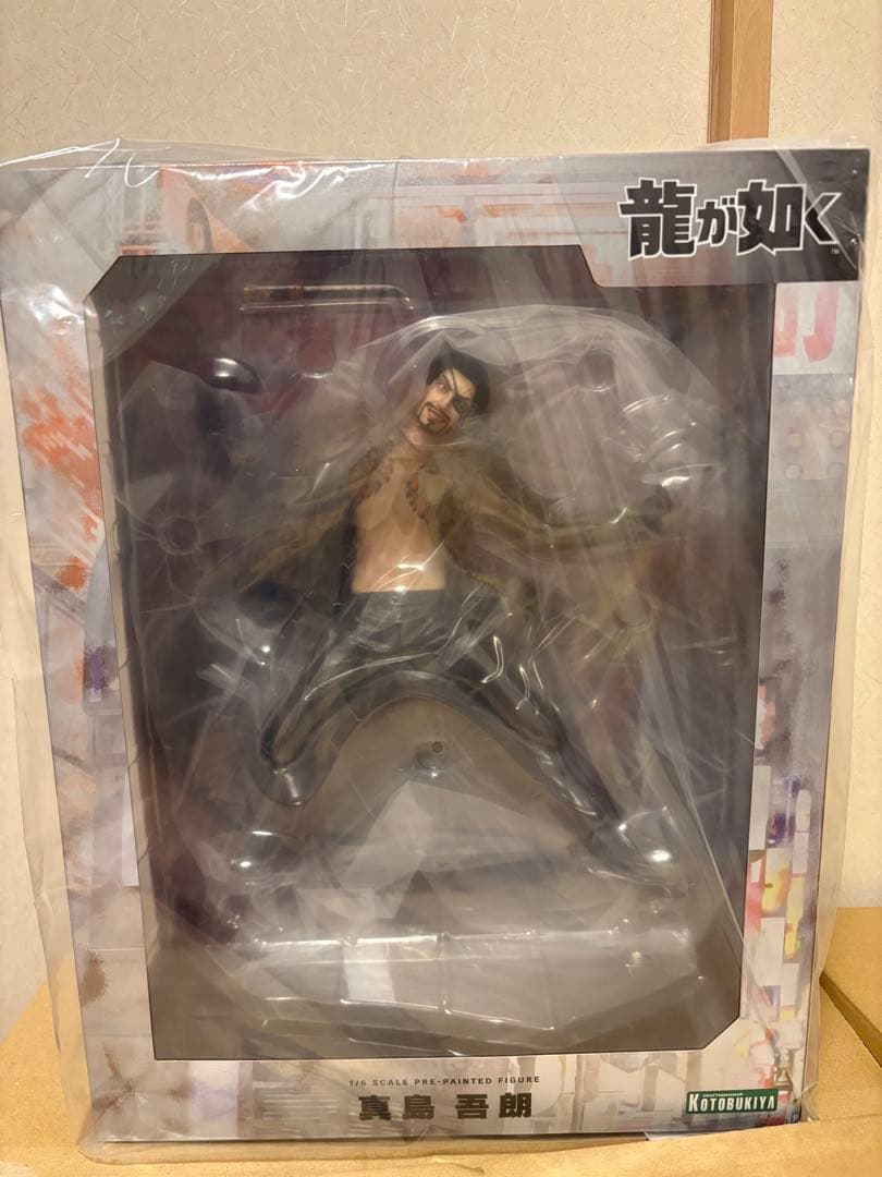 コトブキヤ　真島吾朗フィギュア