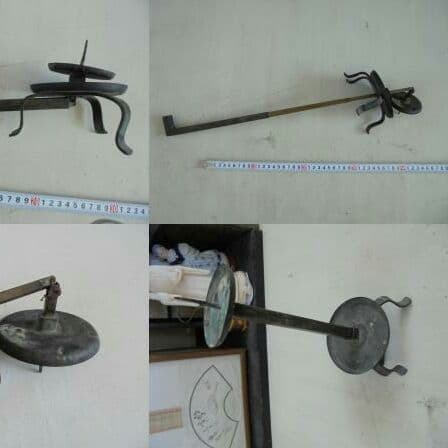 AKa5540　古い　燭台