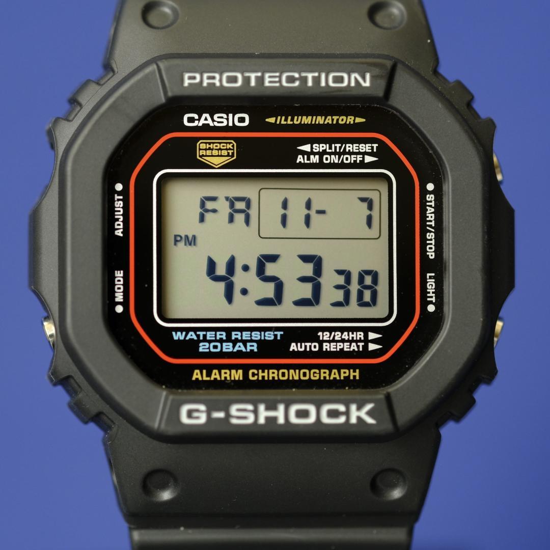 【美品】CASIO G-SHOCK DW-5600RL／復刻デザイン(87)