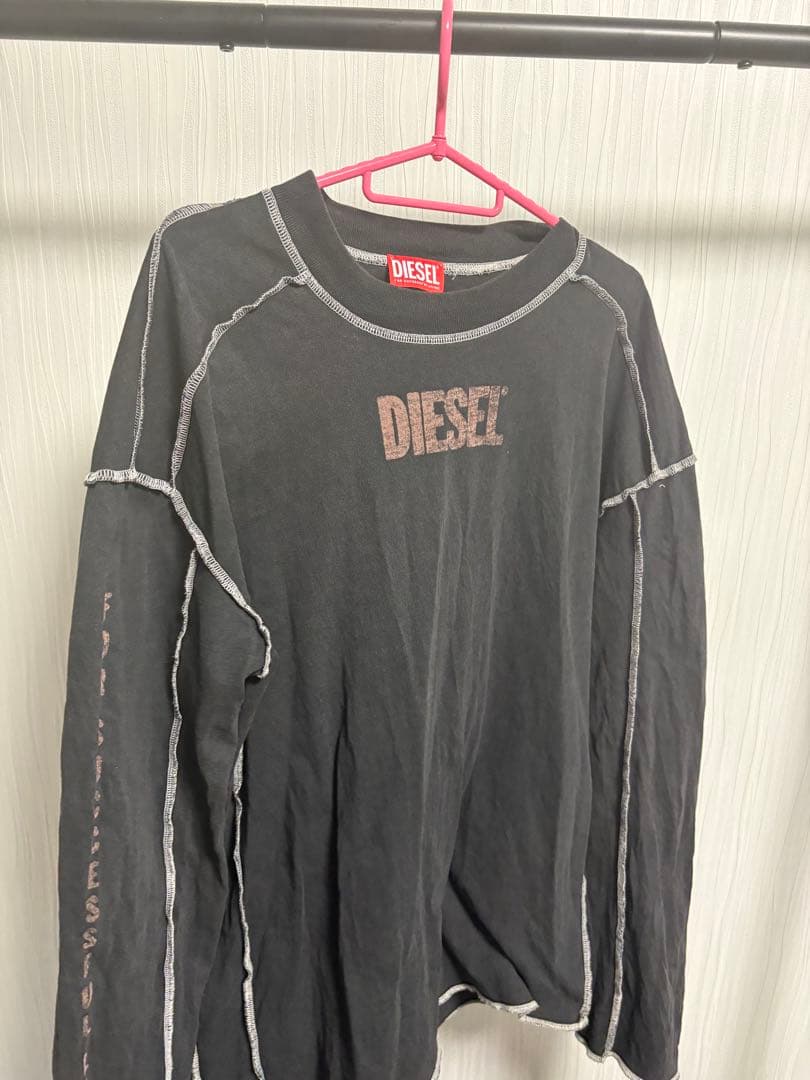 DIESEL ディーゼル ロングTシャツ　T-CRAOR-LS