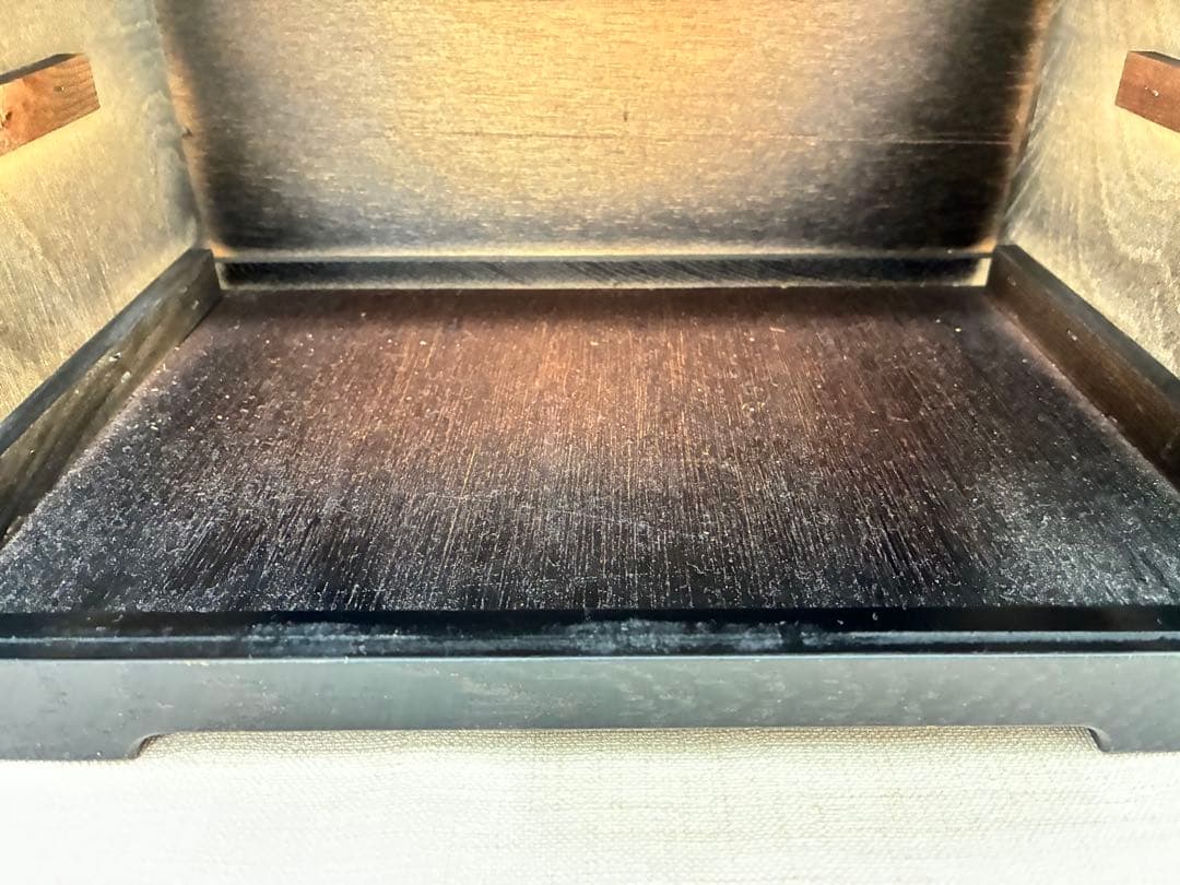 津軽塗 三段小引き出し 古道具 漆塗り 和モダン収納