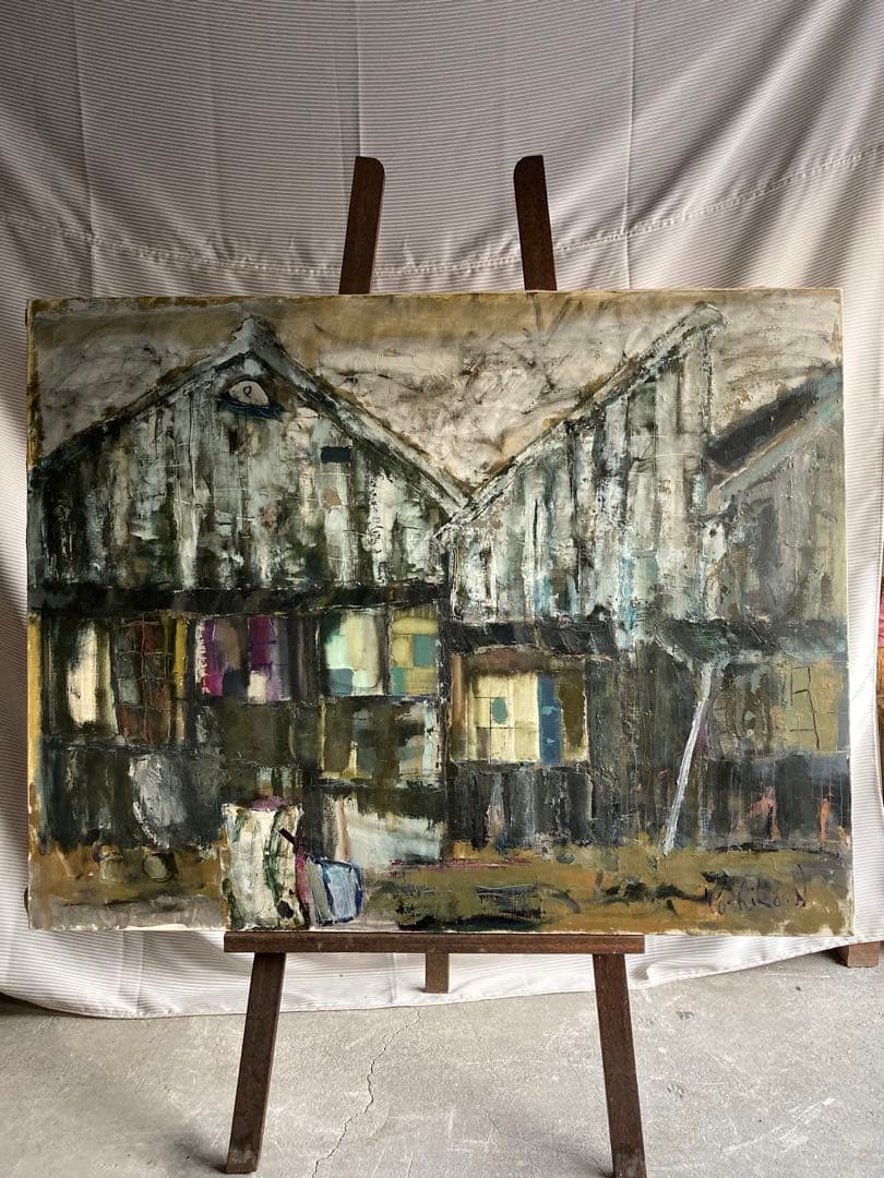 油彩画　油絵　美術