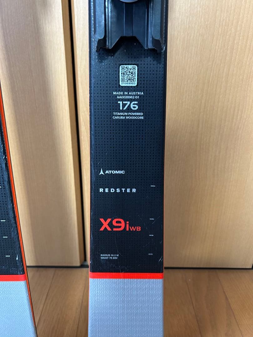 スキー ATOMIC REDSTER X9i WB REVO 176