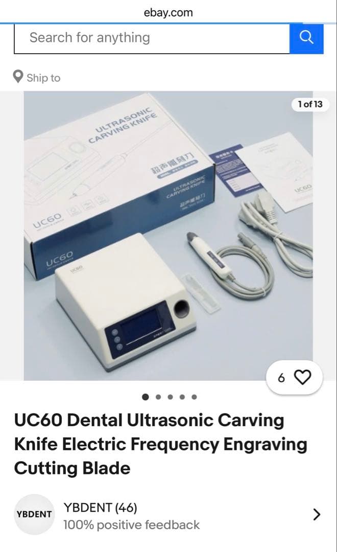 値下げ中✨【新品・未使用】UC60 デンタル 超音波カービングナイフ✨