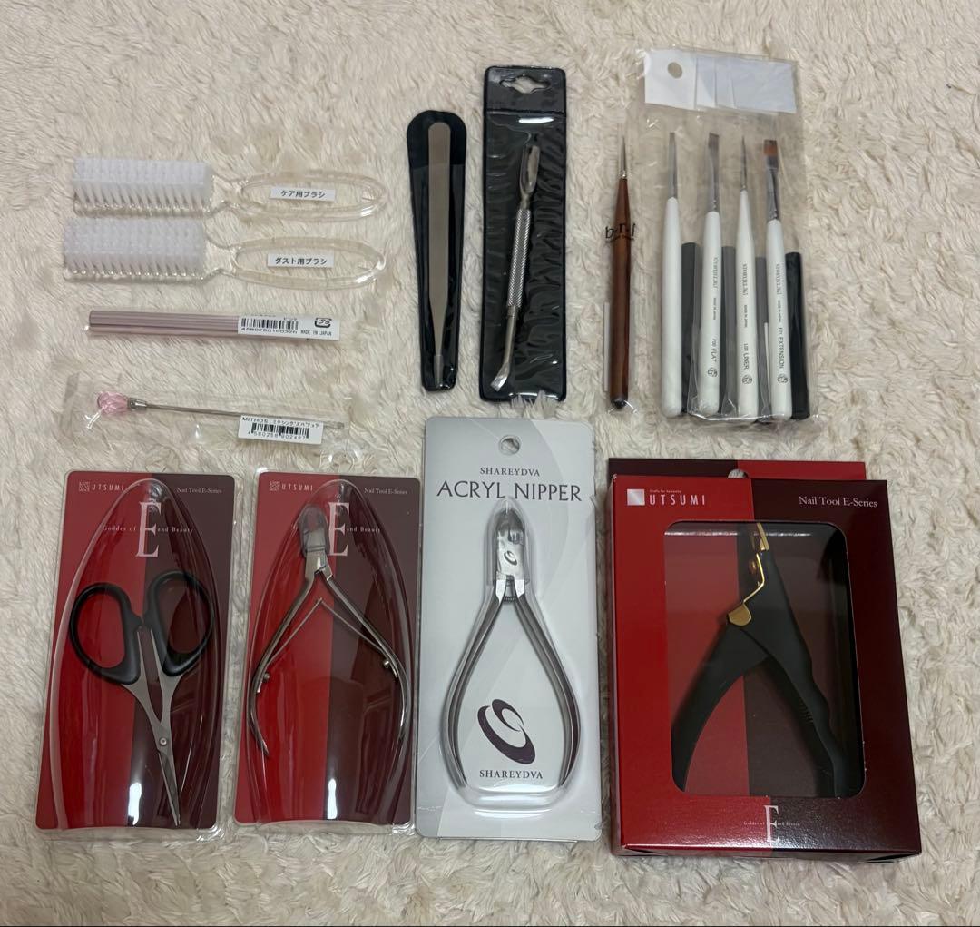 ネイリスト、ジェルネイル検定　教材　フルセット