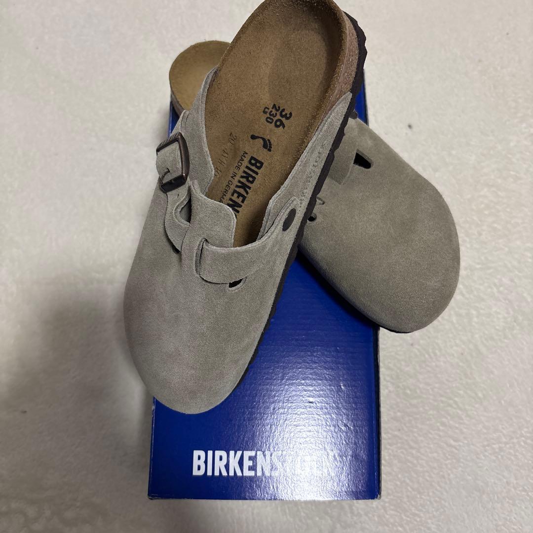 BIRKENSTOCK グレー サボサンダル 36