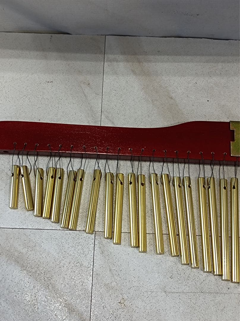 [八6673] バーチャイム ウインドチャイム 36本