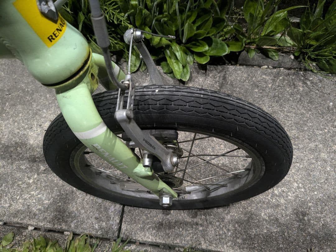 折りたたみ自転車 RENAULT LIGHT8ミントグリーン