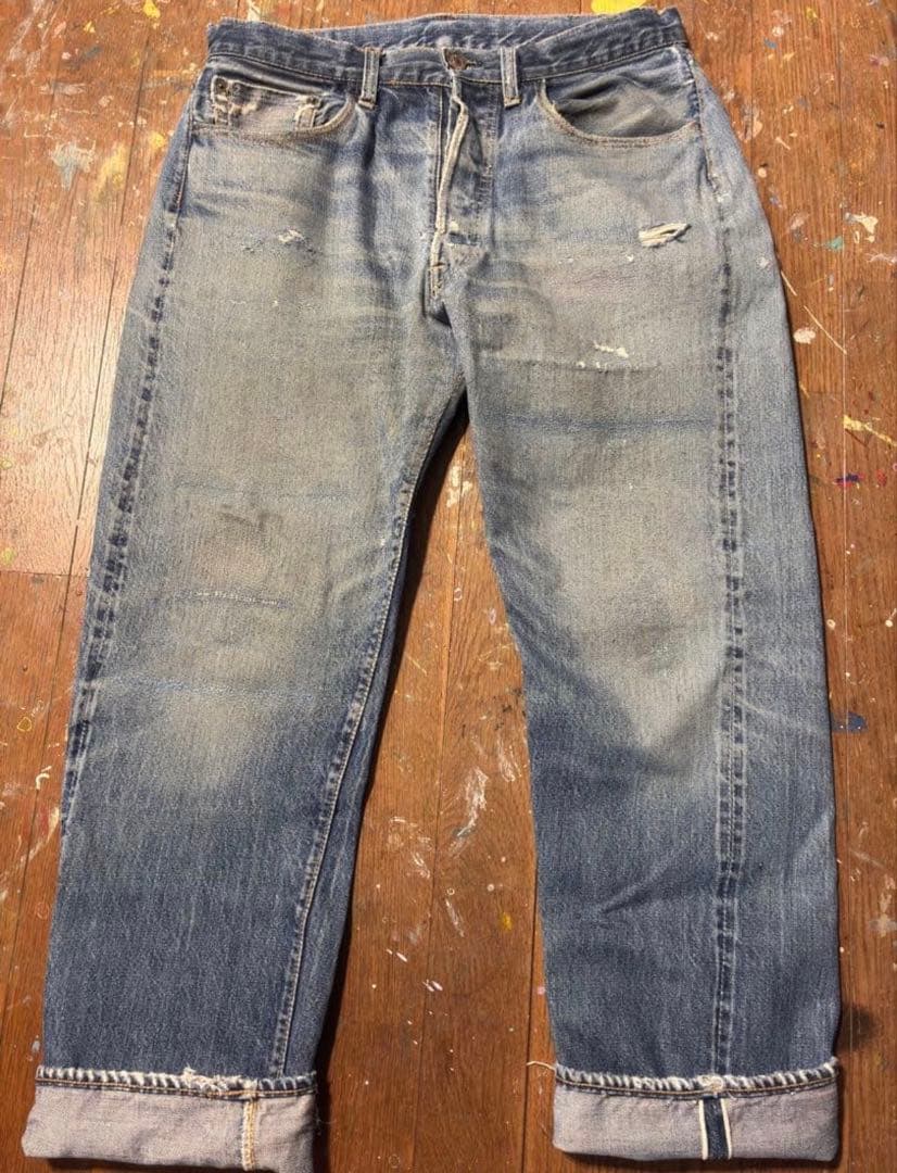 60s Levi's 501XX 501 bigE ダブルネーム　最終期xx