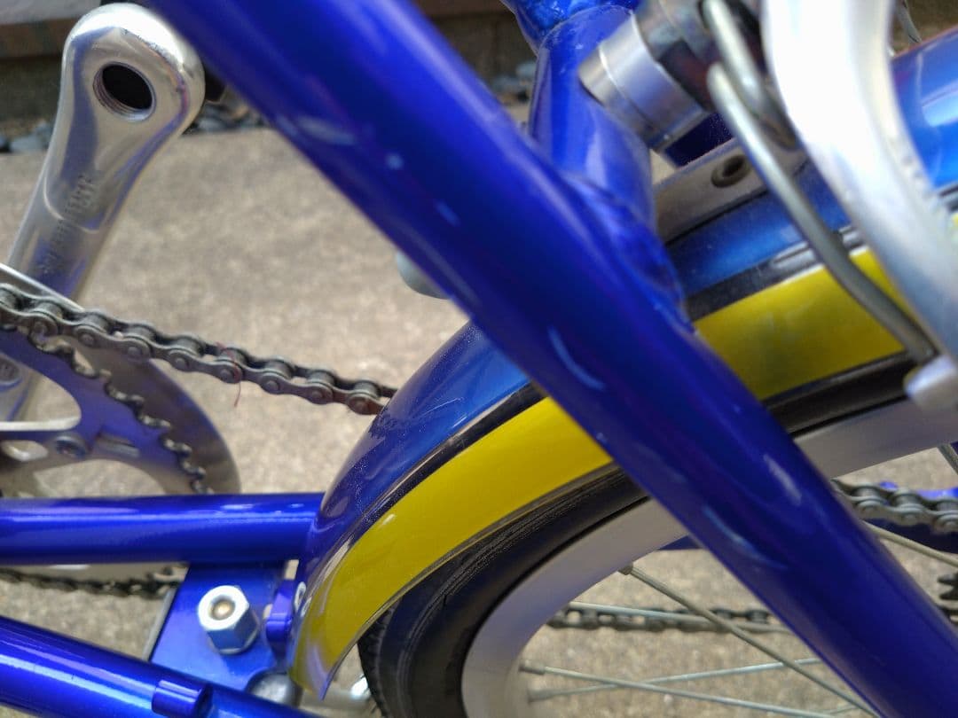 ブリヂストン　限定モデル　トランジット　折りたたみ　自転車　トリコロール