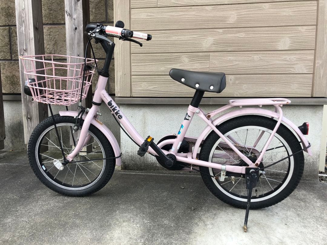 【直接渡し】ブリヂストン bikke 幼児用自転車 ピンク　16インチ
