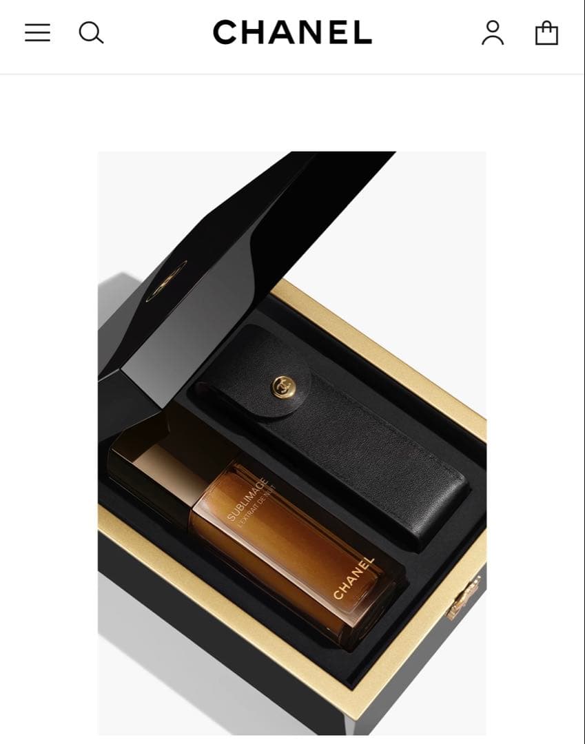 美容液 CHANEL SUBLIMAGE L'Extrait de Nuit