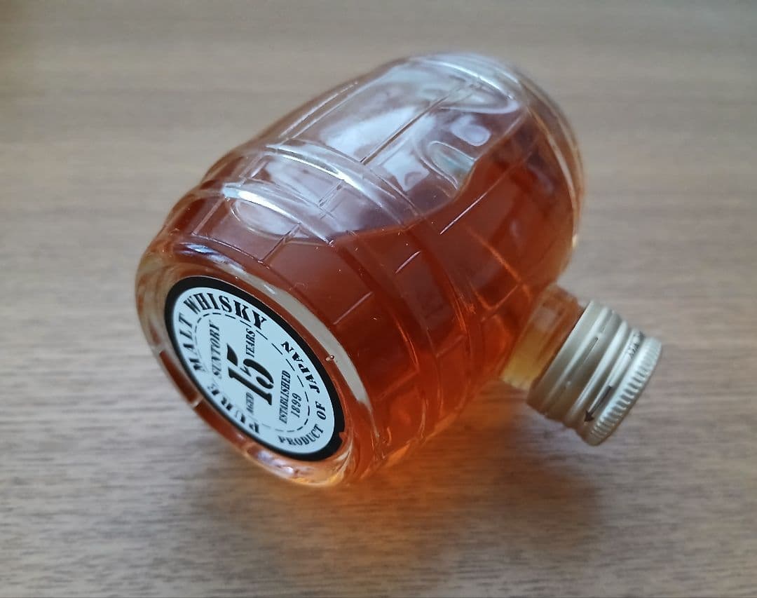 サントリー ピュアモルトウイスキー エイジング4本セット150ml 樽型