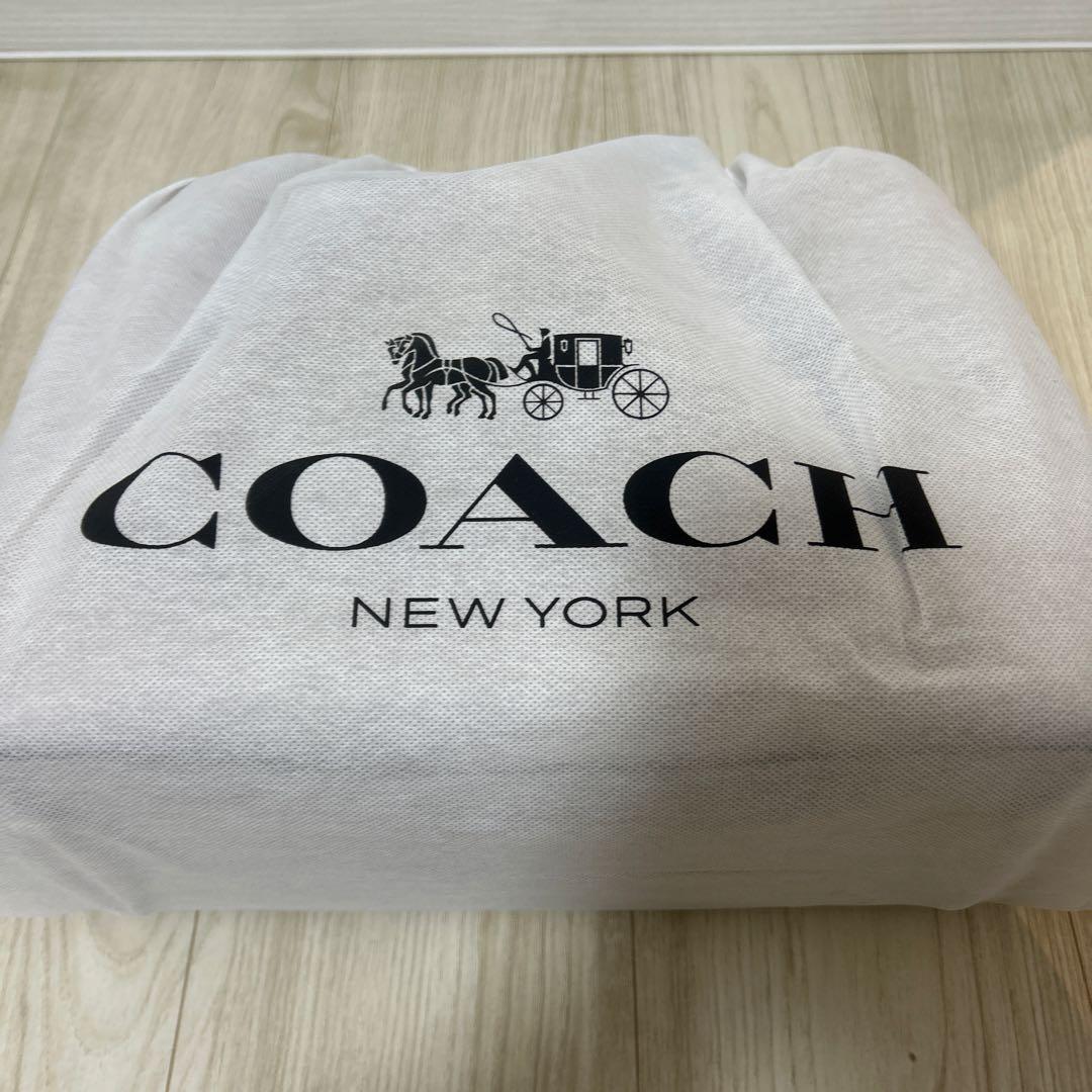 新品 COACH グレージュ ハンドバッグ