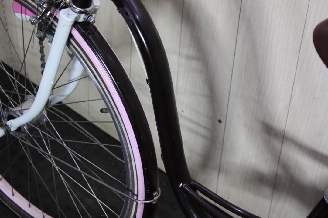 あさひ製CHERIRシェリール 26型 AUTO LED 子供用シティーサイクル