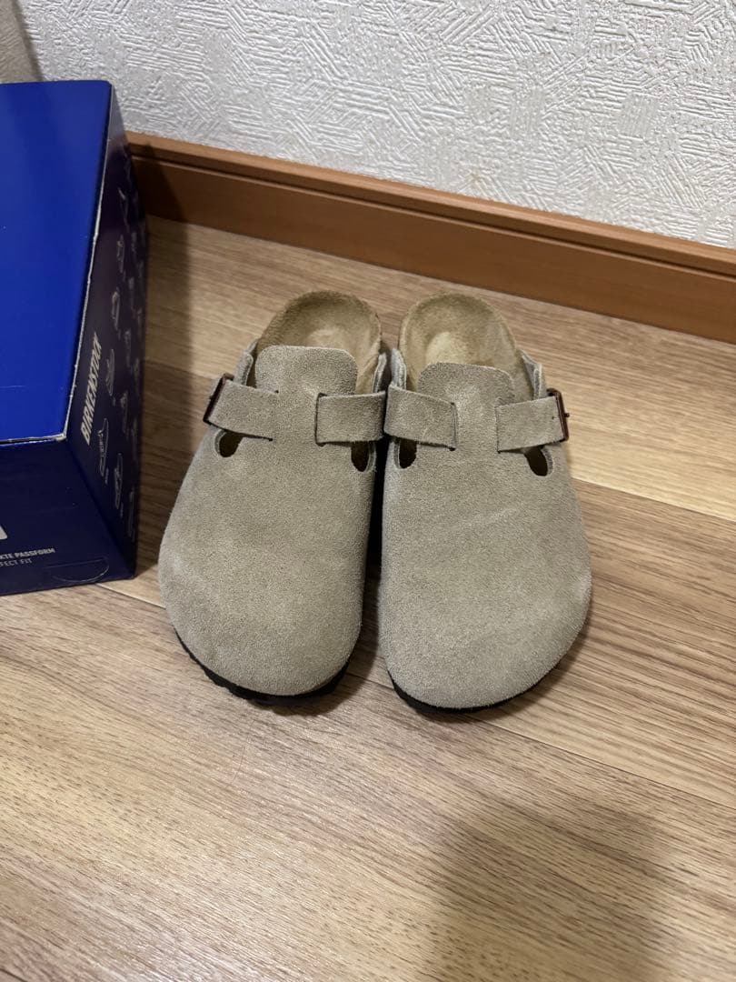 Nahasa さま専用　BIRKENSTOCK ボストン スエード トープ 38