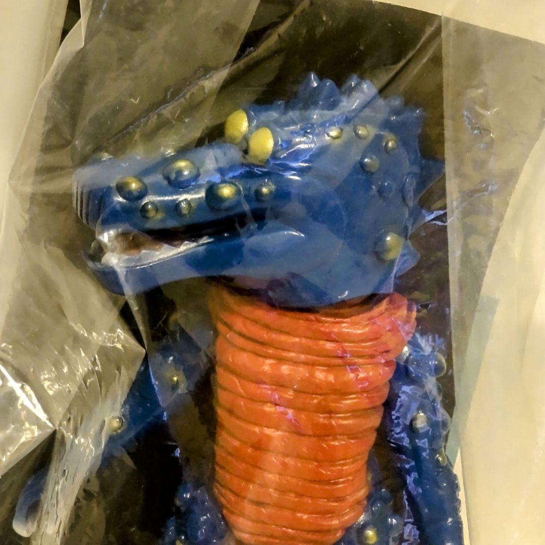 ブルーハカイダーと青ワニ 2体セット東映レトロソフビコレクション