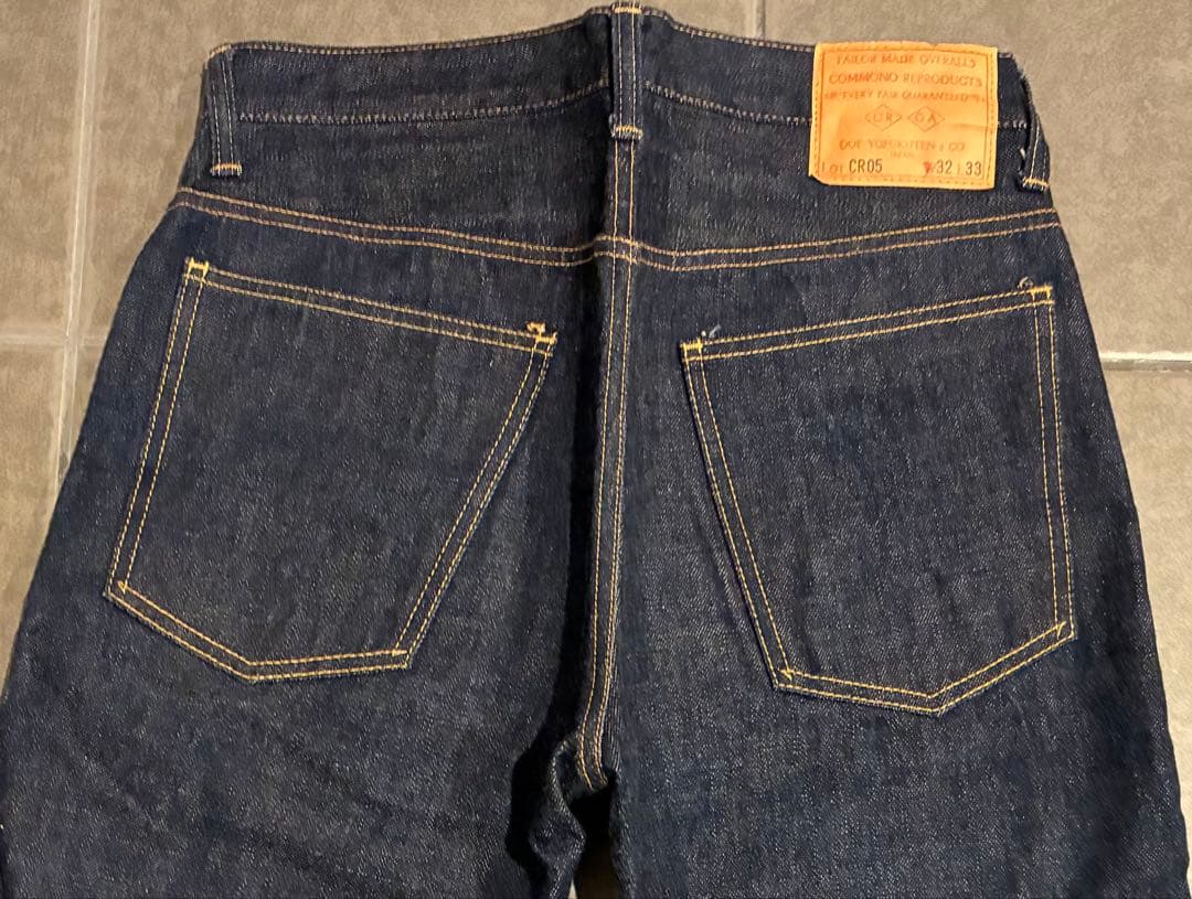 大江洋服店×コモノリプロダクツ　スリムストレート