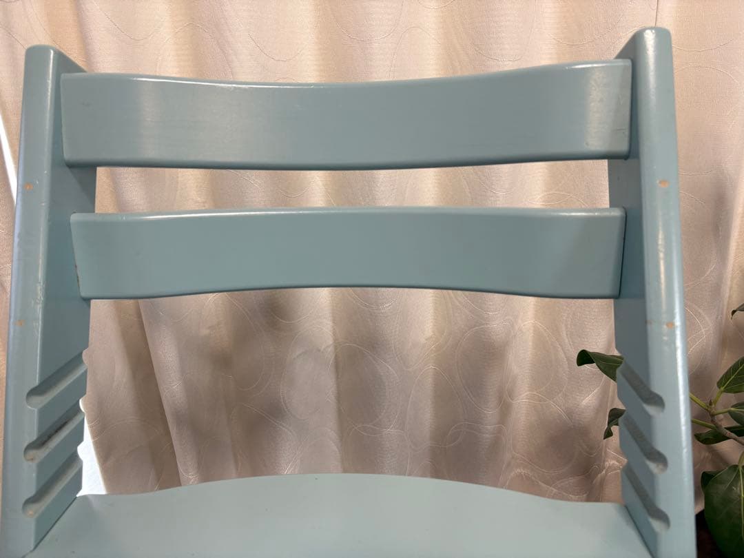 STOKKE トリップトラップ　シリアル6 アクアブルー　ベビーセット付き