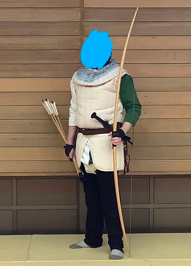 中世アーチャーコスチューム 弓矢は付属しません