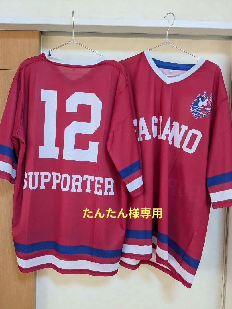 ファジアーノ岡山　サポーターTシャツ ２枚セット　美品