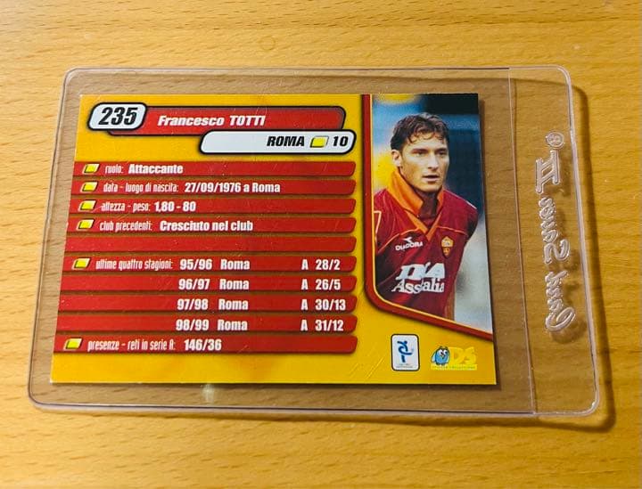 AS.ROMA ASローマトッティFrancesco Totti