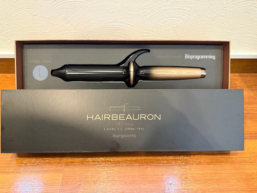 ヘアビューロン 4D Plus L-type 34.0mm カールアイロン