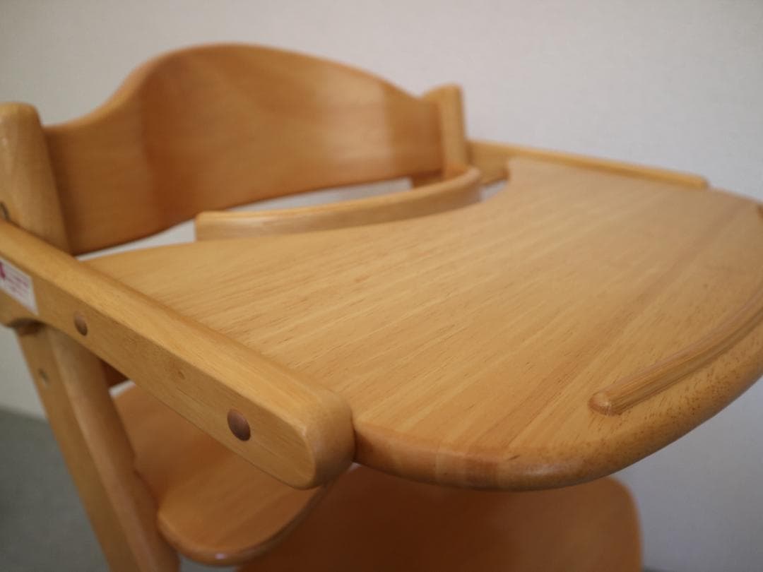 手渡希望【極美品】すくすくチェア EN テーブル＆ガード付 大和屋 ベビーチェア