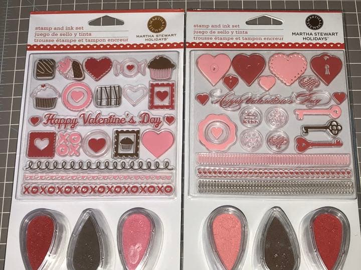 【Martha Stewart】マーサ バレンタイン スタンプセット 未使用品