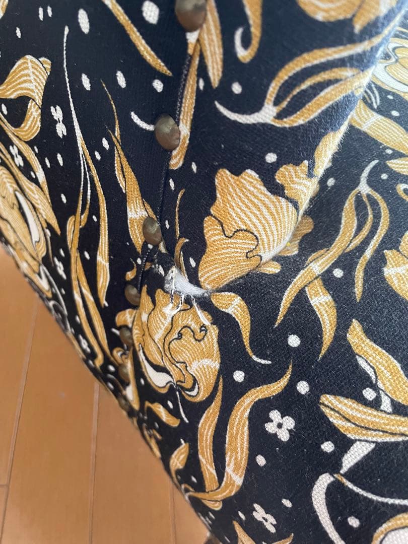 【美品】Anthropologie 豹柄アクセントチェア