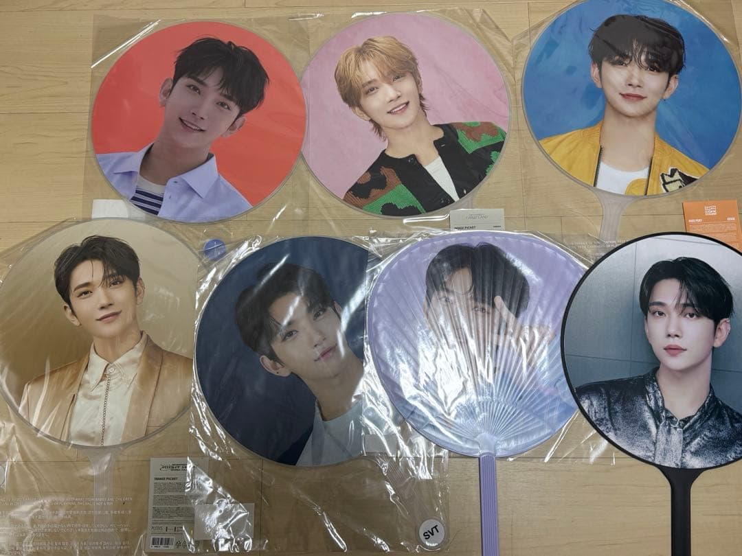 SEVENTEEN　ジョシュア　うちわ　7枚セット