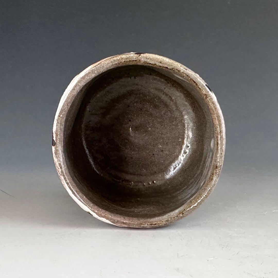 茶道具　紅白梅　茶碗　虎溪山　水月窯　荒川武夫　共箱　抹茶　多治見　陶芸　春